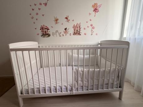 Detská rastúca postieľka drevko 140x70 biela, šírka (cm): 140,dĺžka (cm): 70