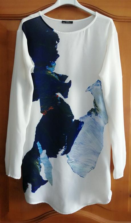Pekná dlhá blúzka od zary, zara,36