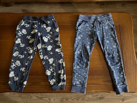 Tepláčiky snoopy dvojbalenie 110/116, peanuts,110