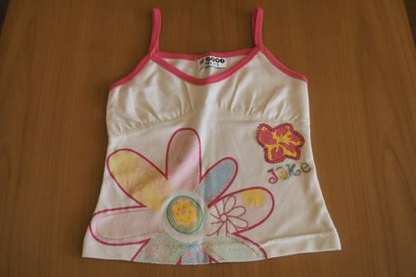 Dievčenské tričko bez rukávov, 98