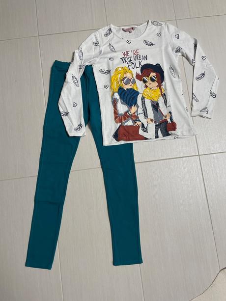 Komplet legíny s tričkom, 140