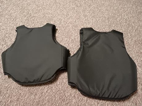 Detské jazdecké ochranné vesty, 