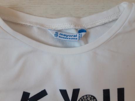 Tričko topanky, mayoral,140