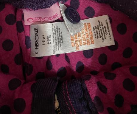 Dievčenské zateplené nohavice, cherokee,116