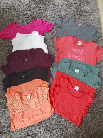 Tehotenské tričká, h&m,s
