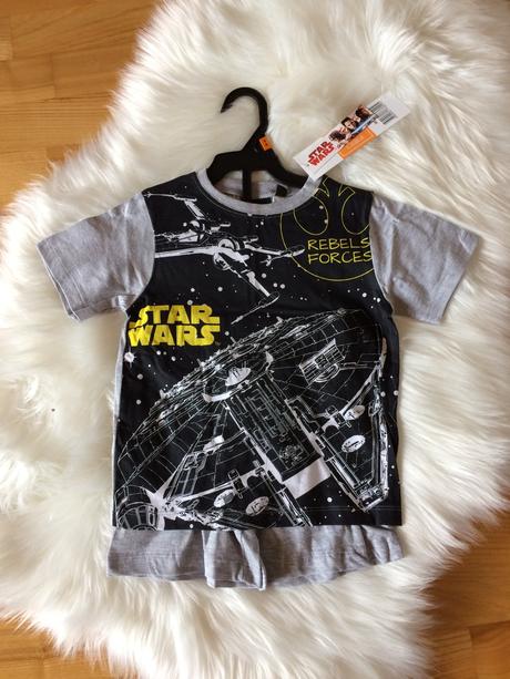 Chlapčenské letné pyžamo star wars - 3 farby., disney,104 / 116