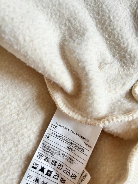 Benetton teplá mikina 116, benetton,116