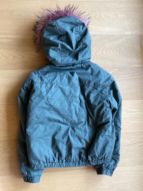 Prechodná bunda s kozusinou, c&a,152