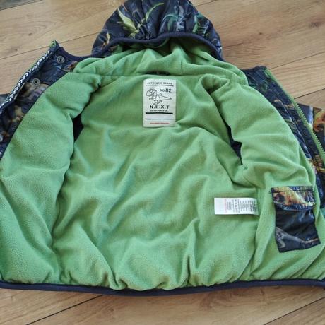 Zimná bundička a vesta next, next,86