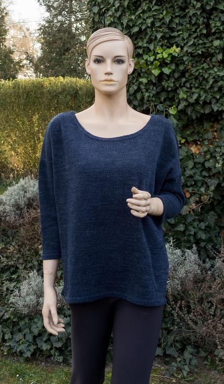 Tmavomodrý pulóver, only,xl