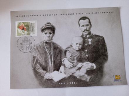 Pamätný list ján pavol ii., 