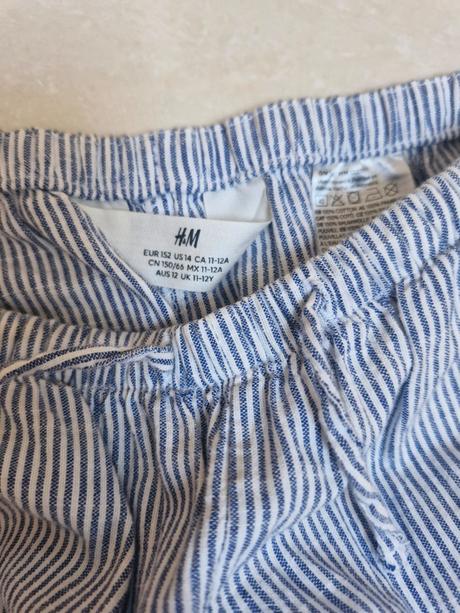 Lanove nohavice, h&m,152