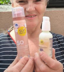 sundance opaľovací fixačný sprej na make-up, OF 50, 75 ml