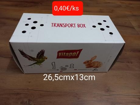 Papierové prepravné boxy 26,5x13cm, 