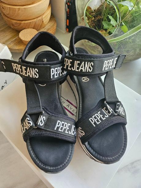 Dámske sandále pepe jeans, pepe jeans,39