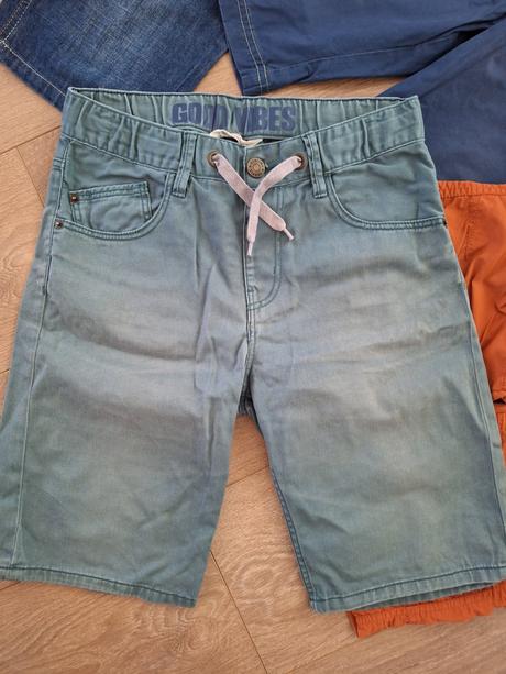 Sada 5 kraťasov 128-146, h&m,128