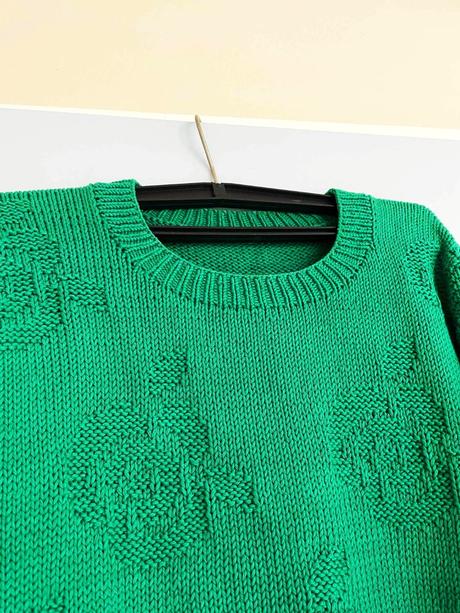 Bavlnený pulóver, l