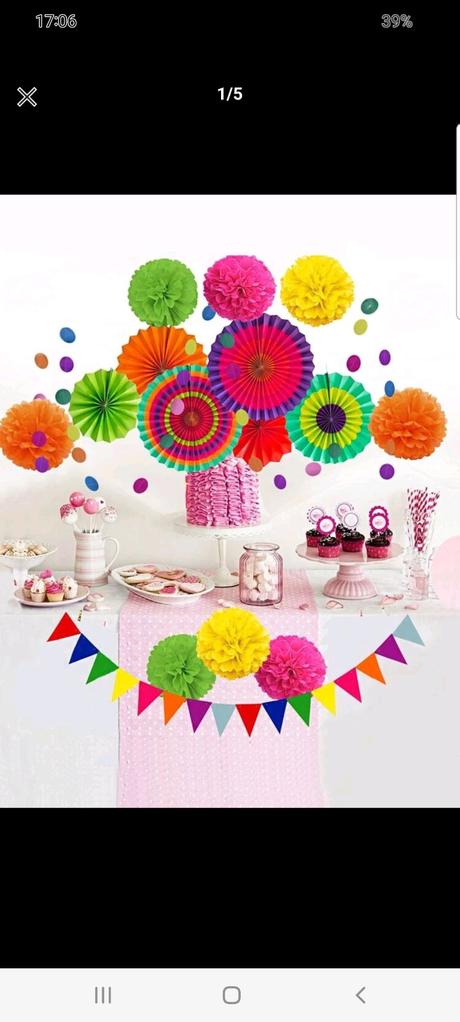 Party set až 17 dielov v balení poštovné zdarma, 