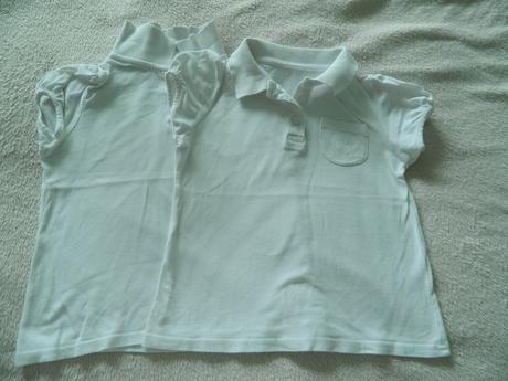 Tričká s kr. rukávom pre dievčatá dvojičky 110, 110