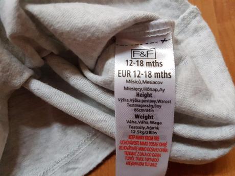 Tricko 86 , 12-18, f&f,92