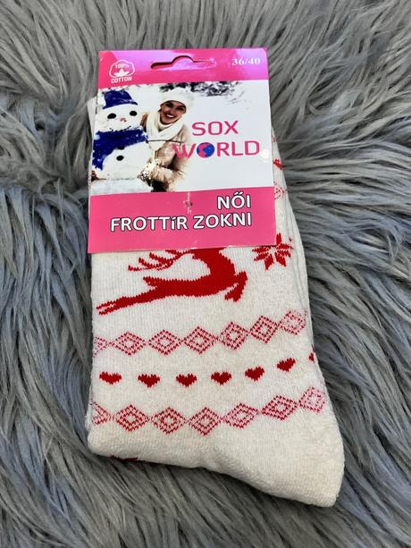 Dámske zimné froté ponožky 3pack (36-40), 36 / 37 / 38 / 39 / 40