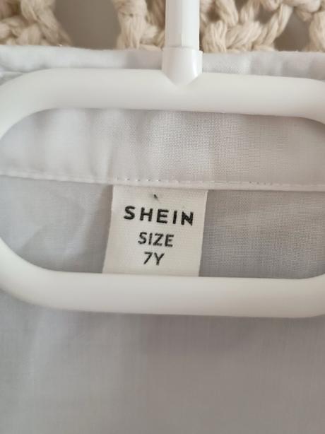 Chlapčenská biela košeľa, 128