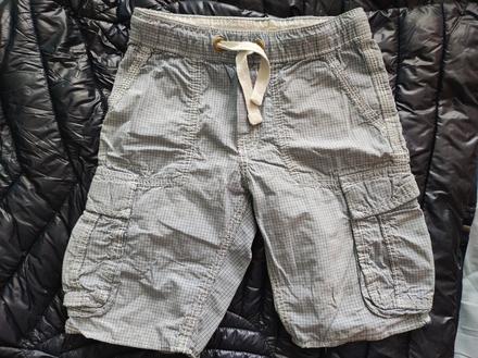 Kárované kraťasy, h&m,110