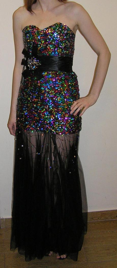 Extravagantné spoločenské šaty gracekarin, s