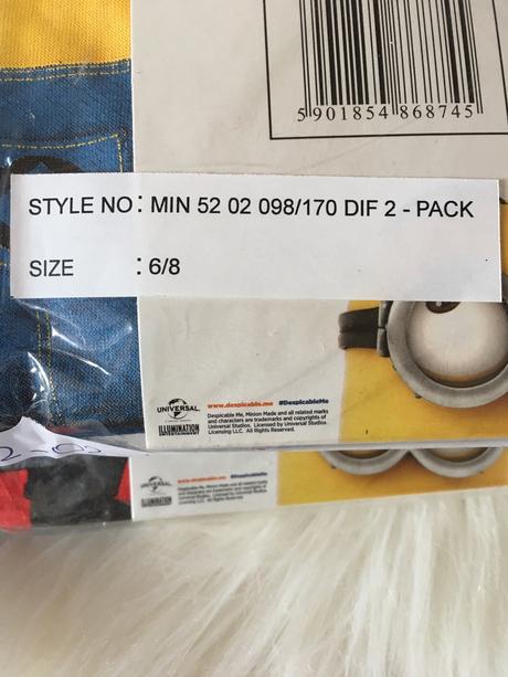 Chlapčenské tričko mimoni /2-balenie/., 104 / 110 / 116