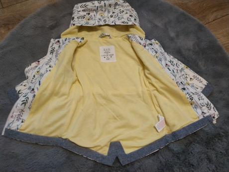 Krásny kvietkovy kabátik, f&f,80