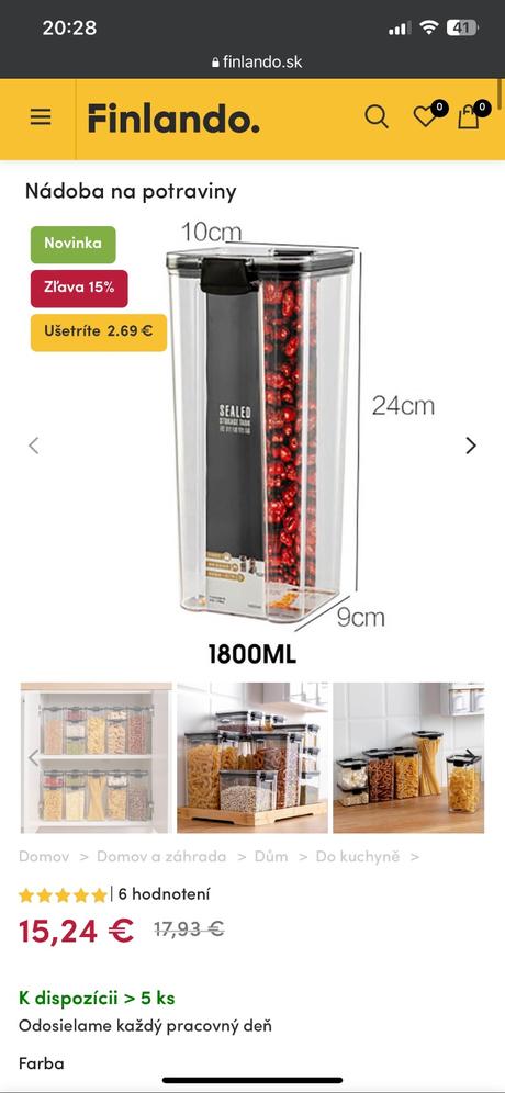 Nádoba na potraviny, 