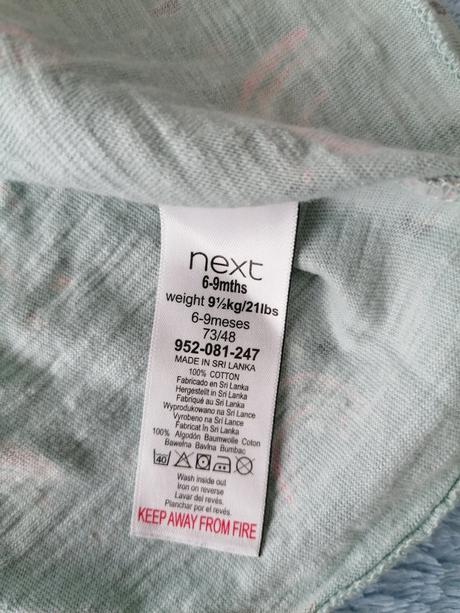 Šaty dúha, mickey, next,74