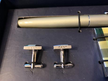 Manžetové gombíky s príveskom, gant