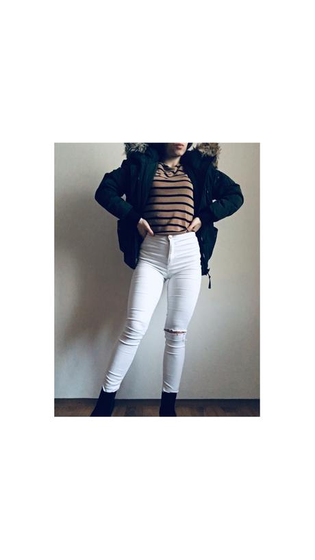 Dámska olivová bunda, new yorker,m