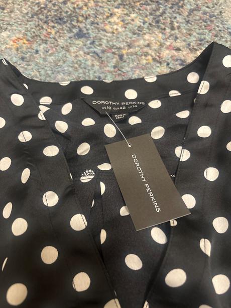 Satenová blúzka, dorothy perkins,l