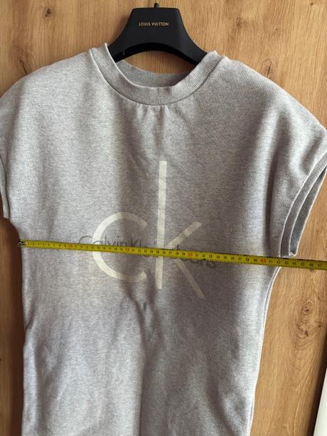Calvin klein - šaty - svetlo-sivé - nové, calvin klein,xs