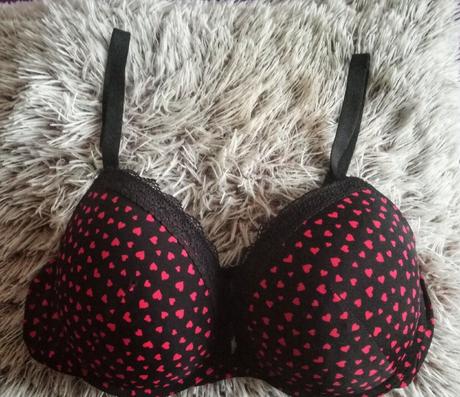 Push up podprsenka srdiečková (nová) z new yorkeru, amisu,80c