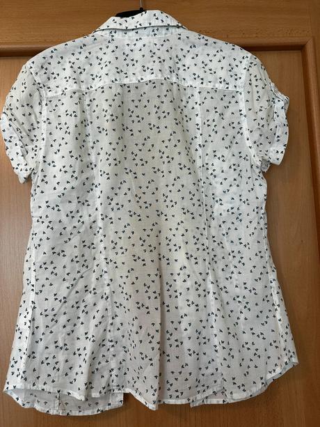 Biela blúzka, h&m,s