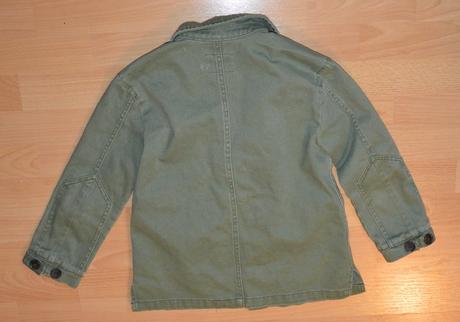 Znackova prechodna khaki bunda, zara,128