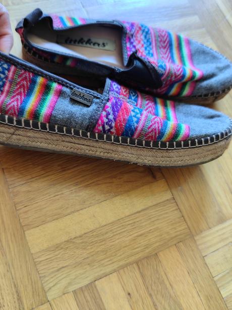 Inkass pohodlné vzdušné letné espadrilky 38, 38