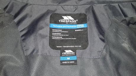Nepremokavá bunda trespass m, m