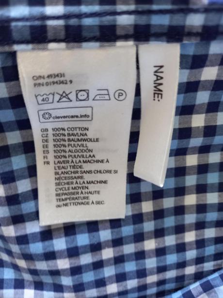 Košeľa  146, h&m,152