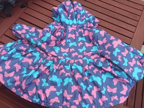 Prechodný kabátik - motýliky, pepco,86