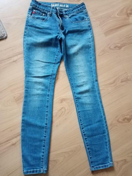 Dámske rifle skinny, 34