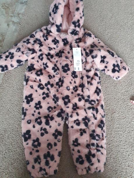 Zimný huňatý overal 86, f&f,86