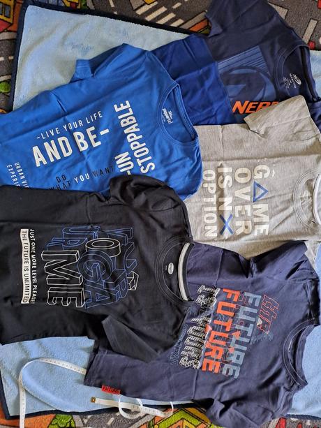 Tričká 5 ks, pepperts,140