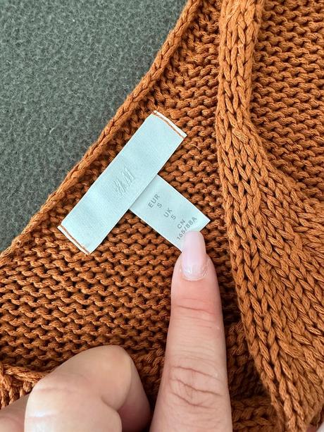 Pletené tielko, h&m,s