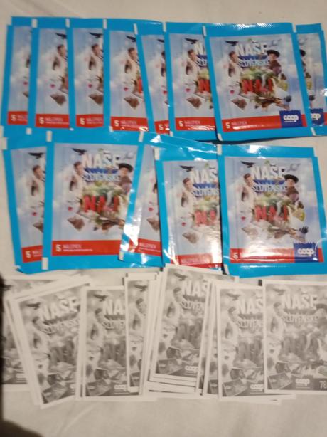 Nalepky coop jednota, nase naj slovenske, 