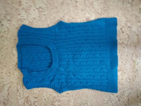 Pulóver bez rukávov, s