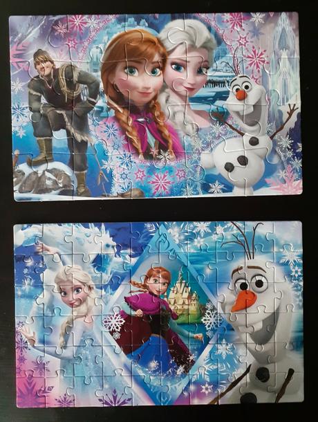 Puzzle frozen,